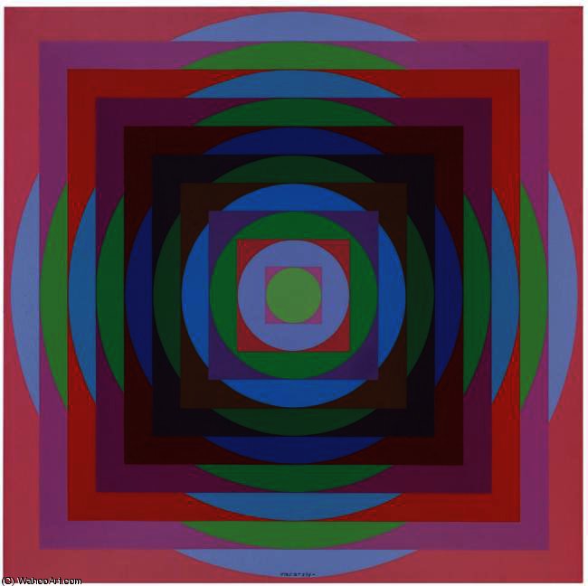 Wikioo.org - The Encyclopedia of Fine Arts - Painting, Artwork by Victor Vasarely - VIRAAG