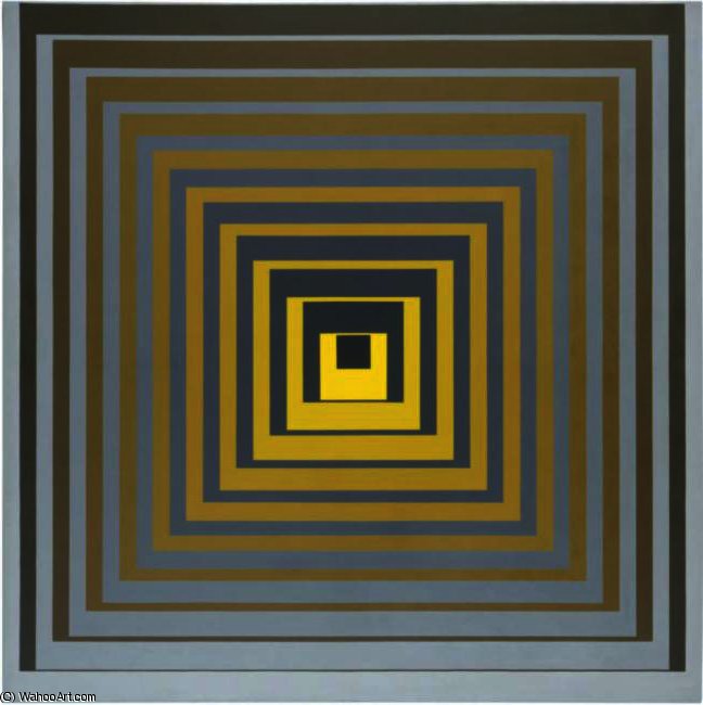Wikioo.org - The Encyclopedia of Fine Arts - Painting, Artwork by Victor Vasarely - Vonal Szs
