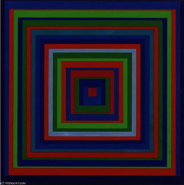 Wikioo.org - The Encyclopedia of Fine Arts - Painting, Artwork by Victor Vasarely - Vonal-2