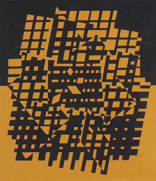Wikioo.org - The Encyclopedia of Fine Arts - Painting, Artwork by Victor Vasarely - Wombi-2