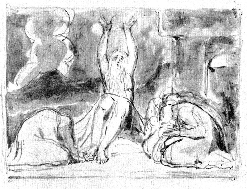 WikiOO.org - Encyclopedia of Fine Arts - Maalaus, taideteos William Blake - Untitled 11