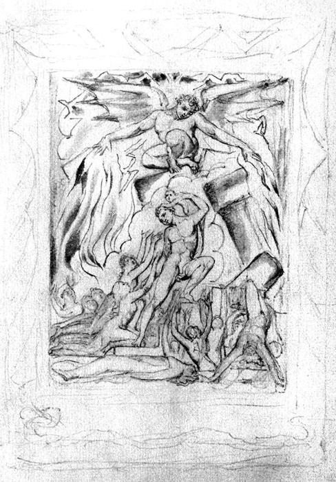 Wikioo.org - The Encyclopedia of Fine Arts - Painting, Artwork by William Blake - Untitled 7