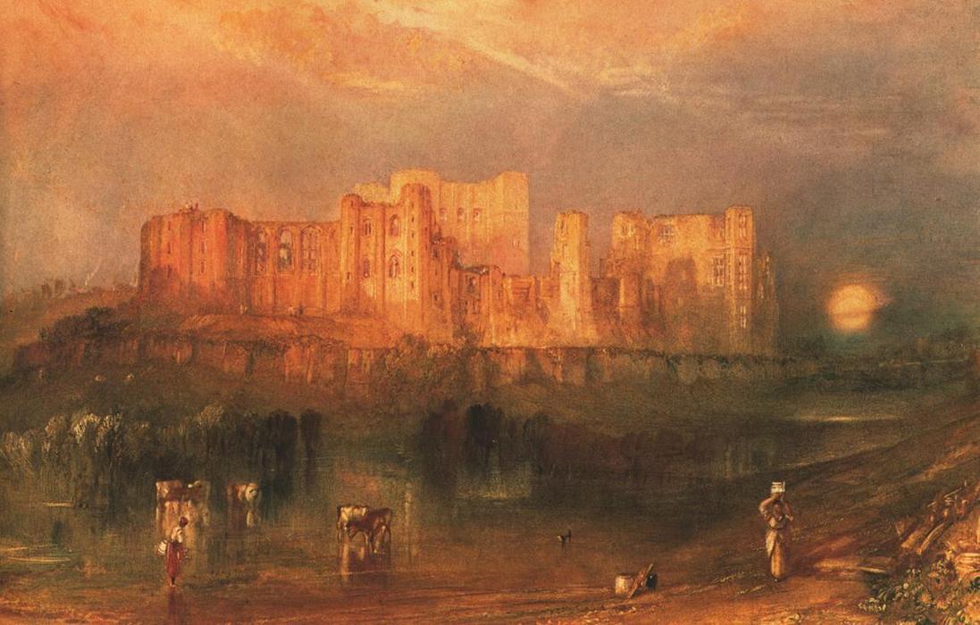 Wikioo.org - Encyklopedia Sztuk Pięknych - Malarstwo, Grafika William Turner - Kenilworth Castle
