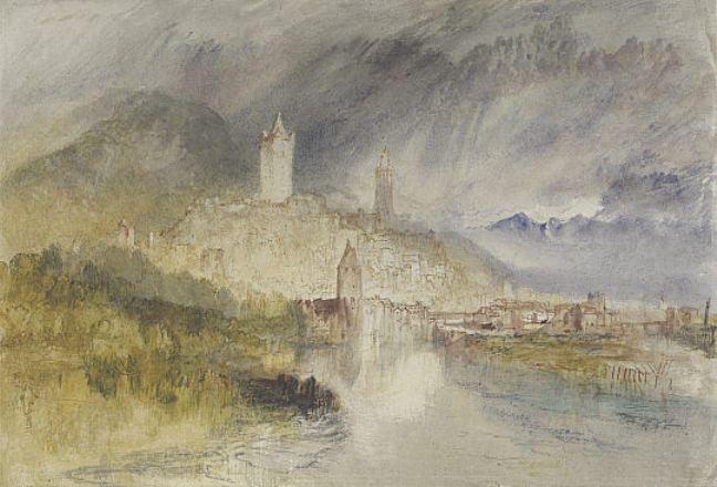 WikiOO.org - Encyclopedia of Fine Arts - Maleri, Artwork William Turner - Thun 1
