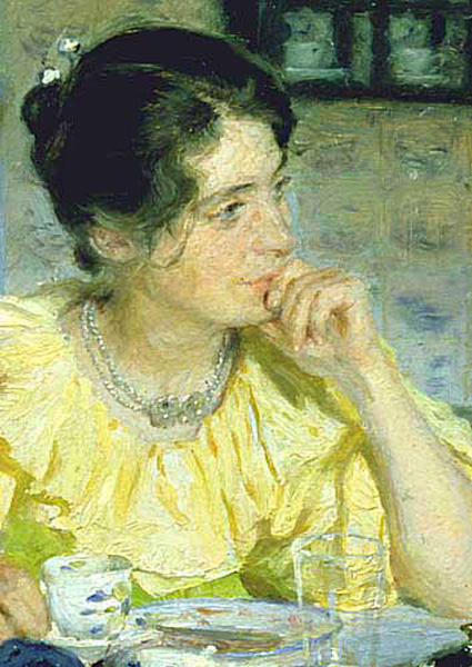 Wikioo.org - The Encyclopedia of Fine Arts - Painting, Artwork by Peder Severin Kroyer - Marie Krøyer 2