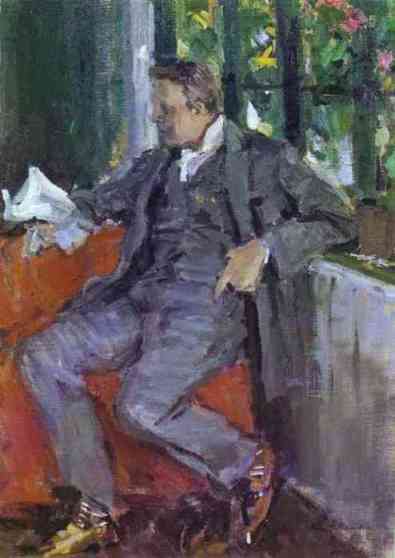 WikiOO.org - Encyclopedia of Fine Arts - Maľba, Artwork Konstantin Alekseyevich Korovin - Portrait of Fedor Chaliapin