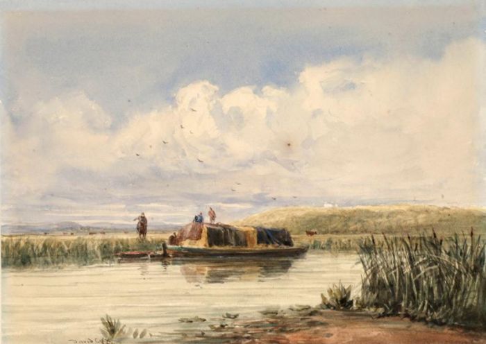 Wikioo.org - The Encyclopedia of Fine Arts - Painting, Artwork by David Cox - Dudley