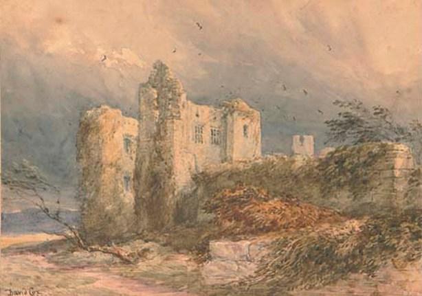 WikiOO.org - Енциклопедія образотворчого мистецтва - Живопис, Картини
 David Cox - Kenilworth Castle, A Blustery Day