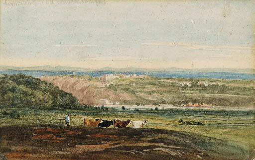 Wikioo.org - The Encyclopedia of Fine Arts - Painting, Artwork by David Cox - Lancaster