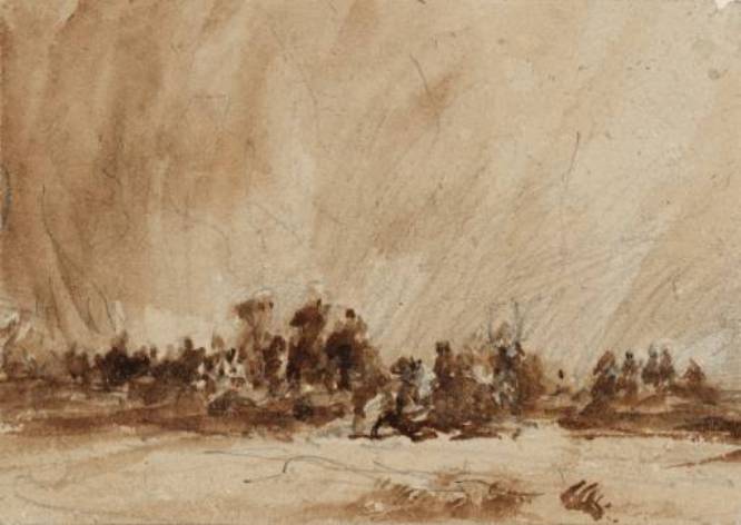 Wikioo.org - The Encyclopedia of Fine Arts - Painting, Artwork by David Cox - Landscape 2