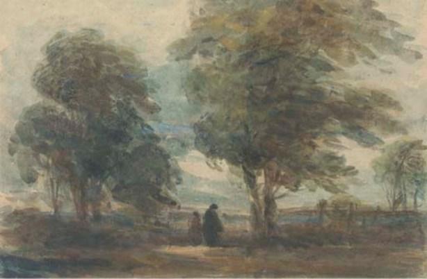 WikiOO.org - Encyclopedia of Fine Arts - Maľba, Artwork David Cox - Returning Home
