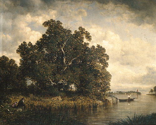 Wikioo.org - The Encyclopedia of Fine Arts - Painting, Artwork by David Johnson - Bayside, New Rochelle, New York