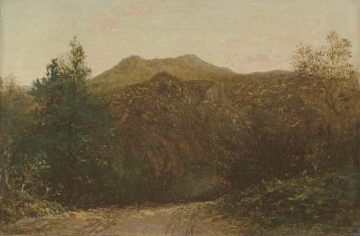 Wikioo.org - The Encyclopedia of Fine Arts - Painting, Artwork by David Johnson - Franconia Notch, New Hampshire