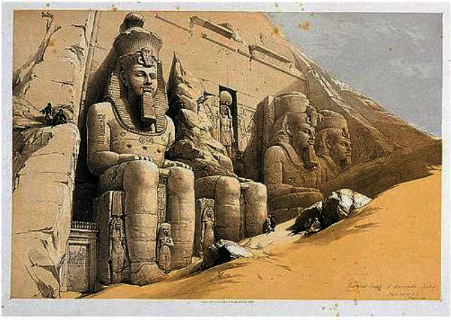 Wikioo.org - The Encyclopedia of Fine Arts - Painting, Artwork by David Roberts - The Holy Land, Syria, Idumea, Arabia, Egypt, And Nubia