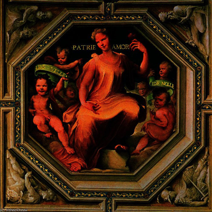 Wikioo.org - The Encyclopedia of Fine Arts - Painting, Artwork by Domenico Di Pace Beccafumi - Patriotism