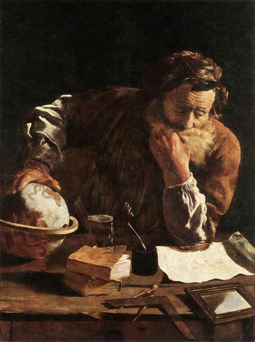 WikiOO.org - Енциклопедия за изящни изкуства - Живопис, Произведения на изкуството Domenico Feti (Domenico Fetti) - Portrait of a Scholar