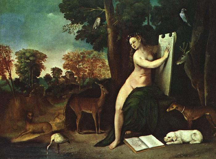 Wikioo.org – L'Enciclopedia delle Belle Arti - Pittura, Opere di Dosso Dossi (Giovanni Di Niccolò De Luteri) - Circe e lei Amanti in un paesaggio