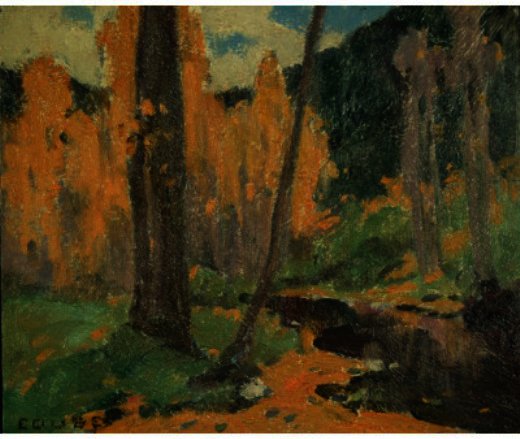 Wikioo.org - The Encyclopedia of Fine Arts - Painting, Artwork by Eanger Irving Couse - Up Taos Canyon