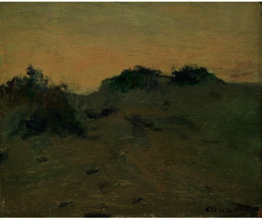 WikiOO.org - Encyclopedia of Fine Arts - Maľba, Artwork Eanger Irving Couse - Weeded Dune