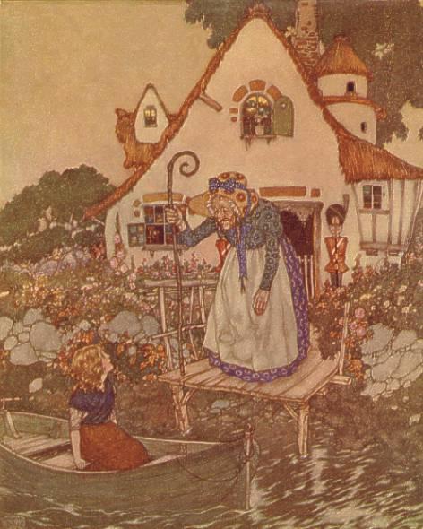 Wikioo.org - The Encyclopedia of Fine Arts - Painting, Artwork by Edmund Dulac - Snow Queen 4