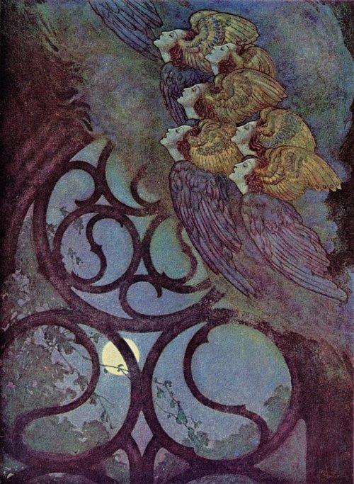 Wikioo.org - The Encyclopedia of Fine Arts - Painting, Artwork by Edmund Dulac - The Bells