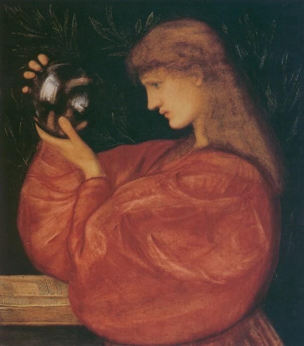Wikioo.org – La Enciclopedia de las Bellas Artes - Pintura, Obras de arte de Edward Coley Burne-Jones - Astrologia