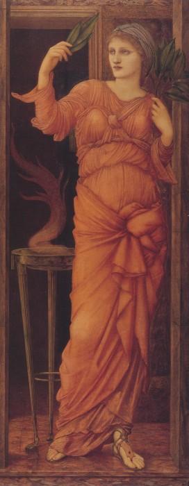 WikiOO.org - Encyclopedia of Fine Arts - Malba, Artwork Edward Coley Burne-Jones - Sibylla Delphica