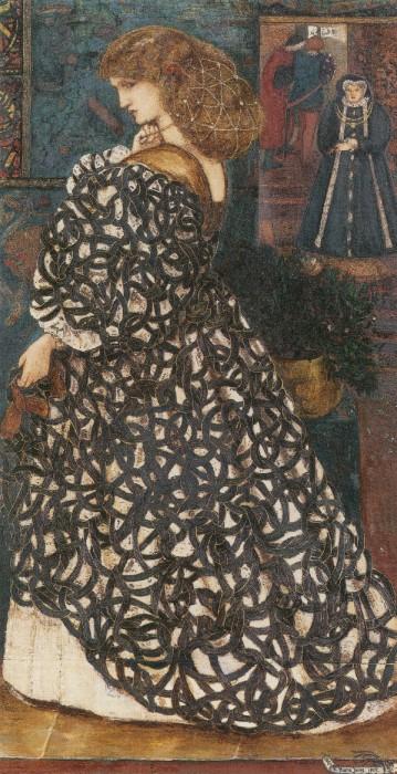 WikiOO.org - Encyclopedia of Fine Arts - Malba, Artwork Edward Coley Burne-Jones - Sidonia von Bork