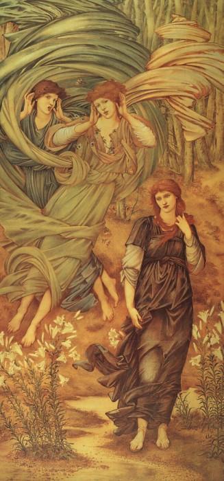 WikiOO.org - Encyclopedia of Fine Arts - Maleri, Artwork Edward Coley Burne-Jones - Spona de Libano