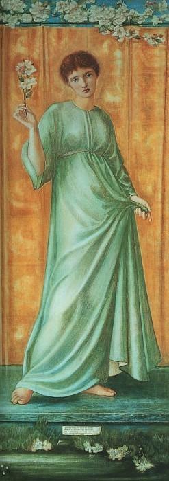 WikiOO.org - Енциклопедия за изящни изкуства - Живопис, Произведения на изкуството Edward Coley Burne-Jones - Spring