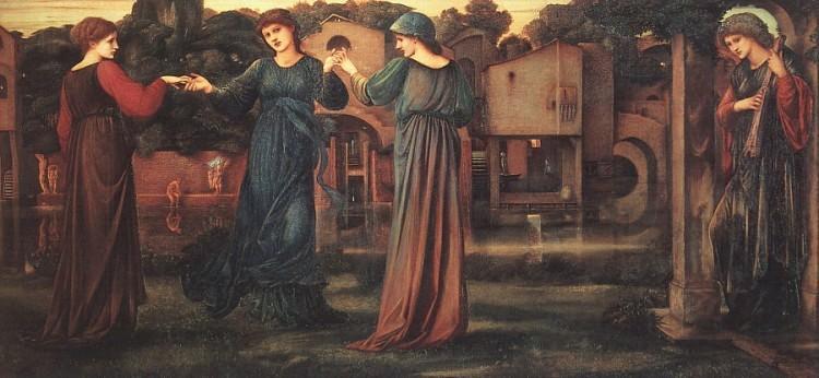 WikiOO.org - Encyclopedia of Fine Arts - Festés, Grafika Edward Coley Burne-Jones - The Mill