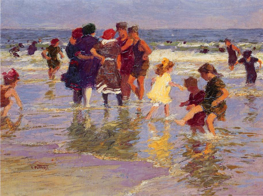 Wikioo.org - The Encyclopedia of Fine Arts - Painting, Artwork by Edward Henry Potthast - A July Day