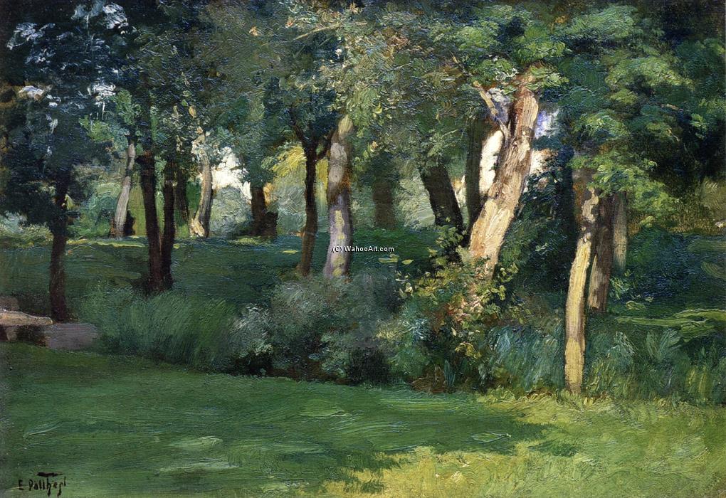 WikiOO.org - Encyclopedia of Fine Arts - Maľba, Artwork Edward Henry Potthast - The Barbizon Forest