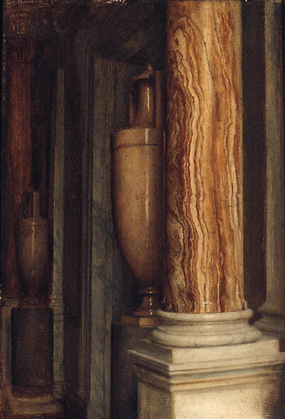 Wikioo.org - The Encyclopedia of Fine Arts - Painting, Artwork by Edward John Poynter - A Marble Interior