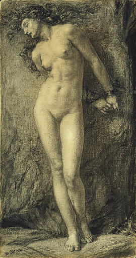 Wikioo.org - The Encyclopedia of Fine Arts - Painting, Artwork by Edward John Poynter - Andromeda 1
