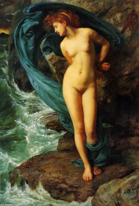 Wikioo.org - The Encyclopedia of Fine Arts - Painting, Artwork by Edward John Poynter - Andromeda