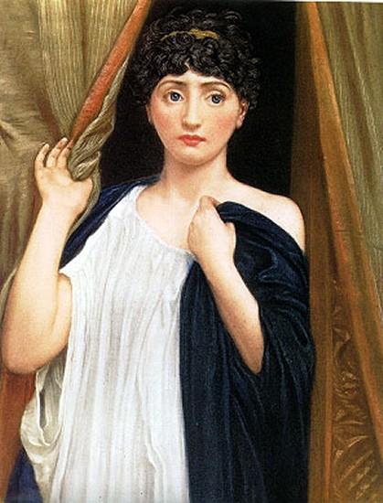 WikiOO.org - Encyclopedia of Fine Arts - Maľba, Artwork Edward John Poynter - Cressida