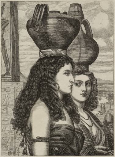 WikiOO.org - Encyclopedia of Fine Arts - Malba, Artwork Edward John Poynter - The Israelites In Egypt. Water Carriers
