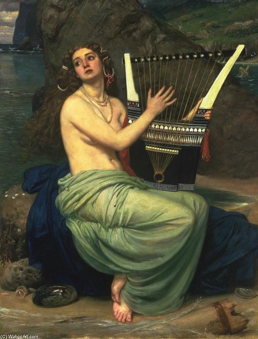 Wikioo.org - The Encyclopedia of Fine Arts - Painting, Artwork by Edward John Poynter - The Siren
