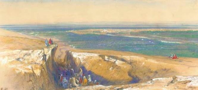 Wikioo.org - The Encyclopedia of Fine Arts - Painting, Artwork by Edward Lear - Damascus 3