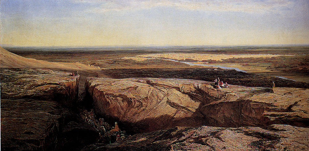 Wikioo.org – L'Enciclopedia delle Belle Arti - Pittura, Opere di Edward Lear - Damasco