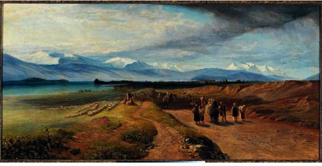 WikiOO.org - Encyclopedia of Fine Arts - Malba, Artwork Edward Lear - Ioannina