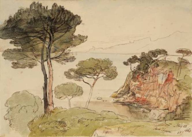 WikiOO.org - Enciclopedia of Fine Arts - Pictura, lucrări de artă Edward Lear - Porto Venere