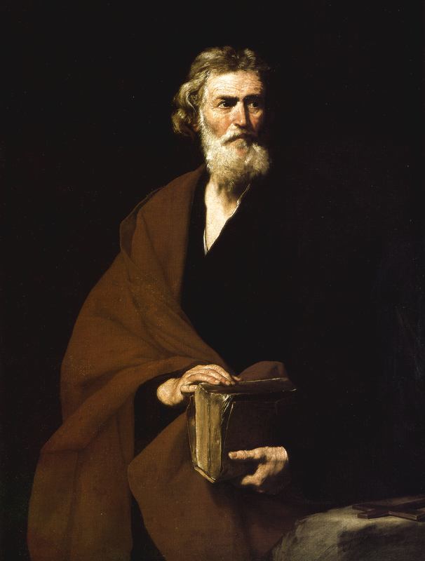 Wikioo.org - The Encyclopedia of Fine Arts - Painting, Artwork by Jusepe De Ribera (Lo Spagnoletto) - An Apostle, St. Matthew