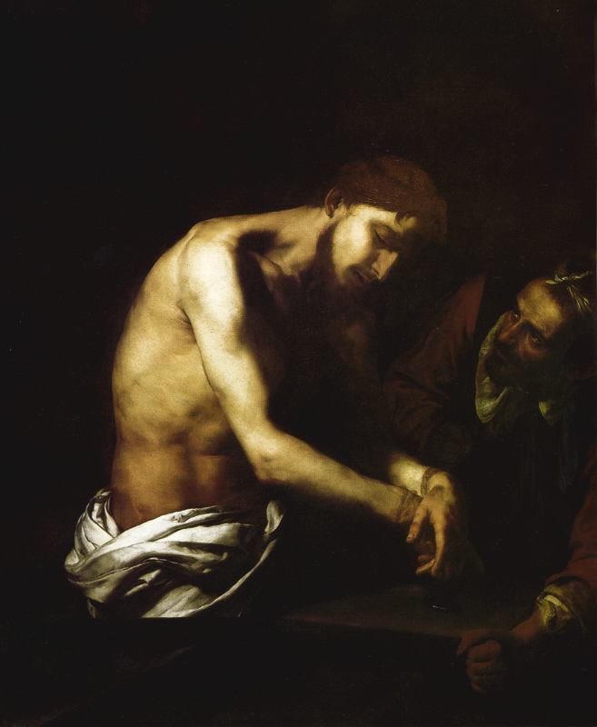 Wikioo.org – L'Encyclopédie des Beaux Arts - Peinture, Oeuvre de Jusepe De Ribera (Lo Spagnoletto) - Christ flagellé
