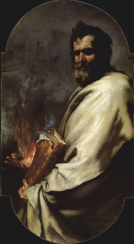 Wikioo.org - The Encyclopedia of Fine Arts - Painting, Artwork by Jusepe De Ribera (Lo Spagnoletto) - Elijah