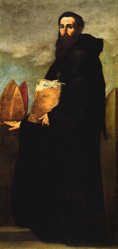 Wikioo.org - The Encyclopedia of Fine Arts - Painting, Artwork by Jusepe De Ribera (Lo Spagnoletto) - St. Agustin
