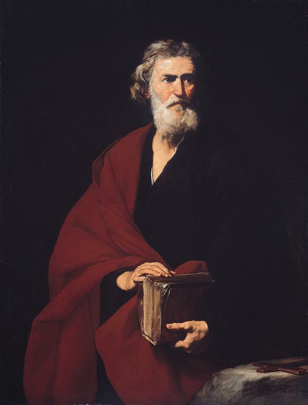 Wikioo.org - The Encyclopedia of Fine Arts - Painting, Artwork by Jusepe De Ribera (Lo Spagnoletto) - St. Matthew