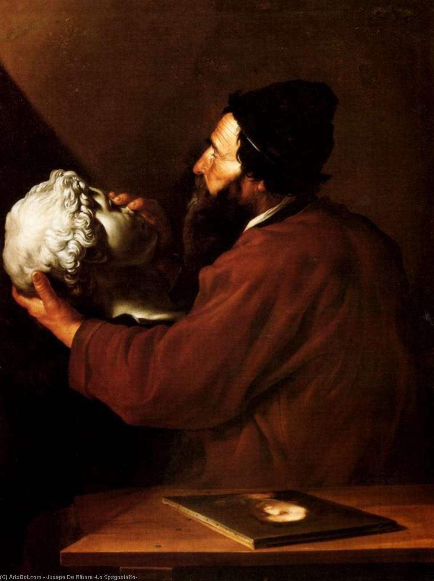 WikiOO.org - אנציקלופדיה לאמנויות יפות - ציור, יצירות אמנות Jusepe De Ribera (Lo Spagnoletto) - Touch 1