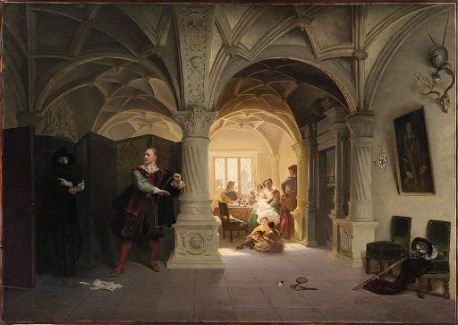 WikiOO.org - Encyclopedia of Fine Arts - Maalaus, taideteos Emanuel Gottlieb Leutze - Light and Shadow